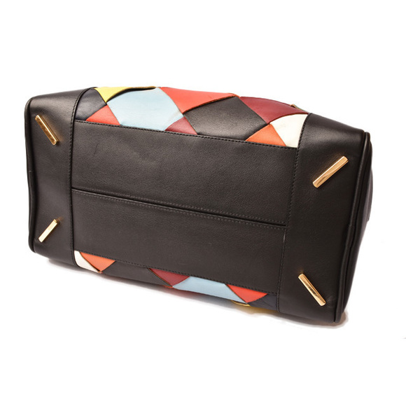 Loewe Handbag Amazona 75 Large Multicolor Black - Picture 6 of 11